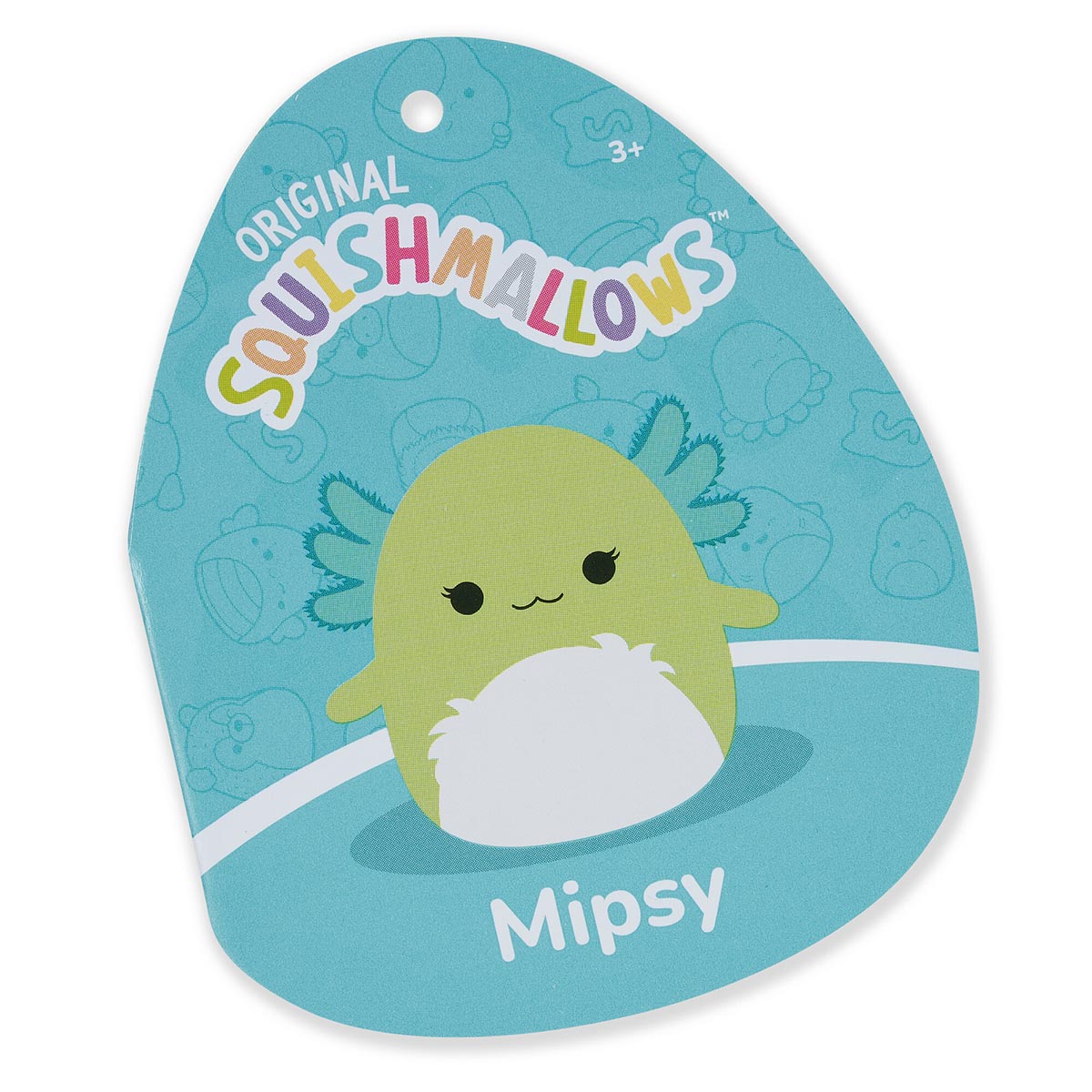 Squishmallows 16" Mipsy the Green Axolotl | Jazwares / Squishmallows   Squad