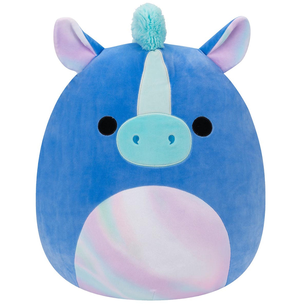 Squishmallows 16" Mythical Creature Romano the Blue Hippocampus | Jazwares / Squishmallows   Squad