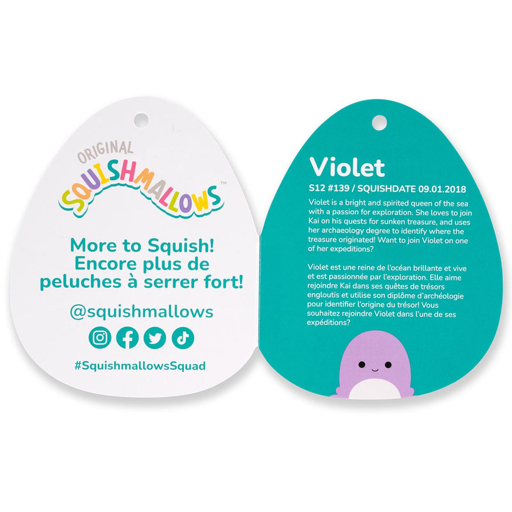 Squishmallows 16" Violet the Purple Octopus | Jazwares / Squishmallows   Squad