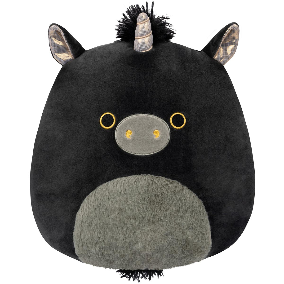 Squishmallows 12" Nicolita the Black and Gold Unicorn | Jazwares / Squishmallows   Squad