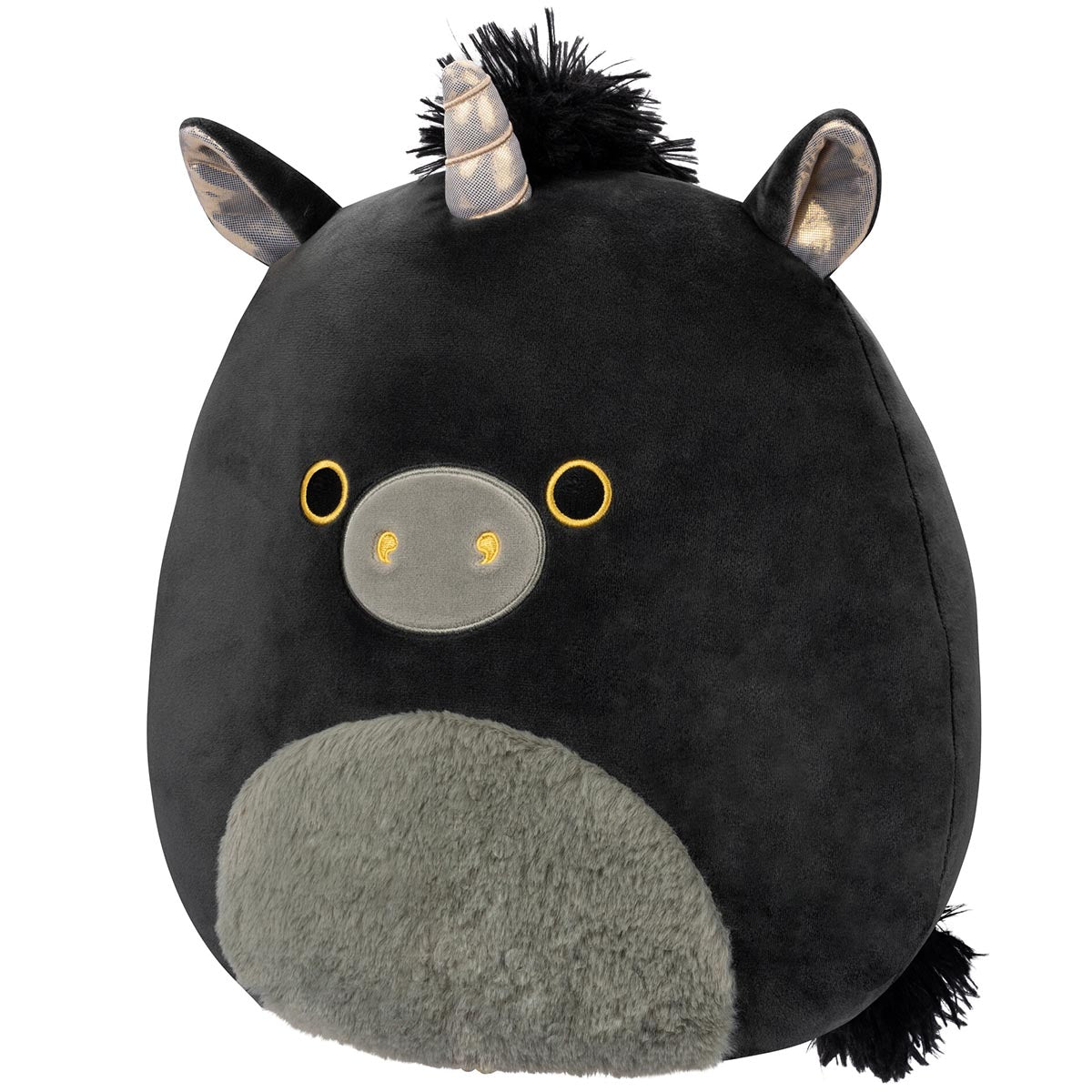 Squishmallows 12" Nicolita the Black and Gold Unicorn | Jazwares / Squishmallows   Squad
