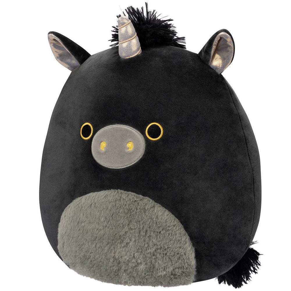 Squishmallows 12" Nicolita the Black and Gold Unicorn | Jazwares / Squishmallows   Squad