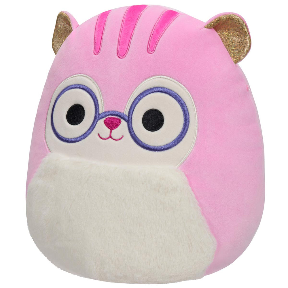 Squishmallows 12" TJ the Pink Squirrel with Glasses | Jazwares / Squishmallows   Squad