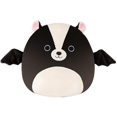 Squishmallows 12" Skyler the Black and White Skunk Bat | Jazwares / Squishmallows   Squad
