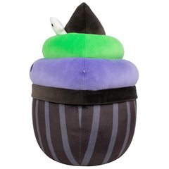 Squishmallows 12" Kurt the Black Cupcake With Green and Purple Frosting | Jazwares / Squishmallows   Squad