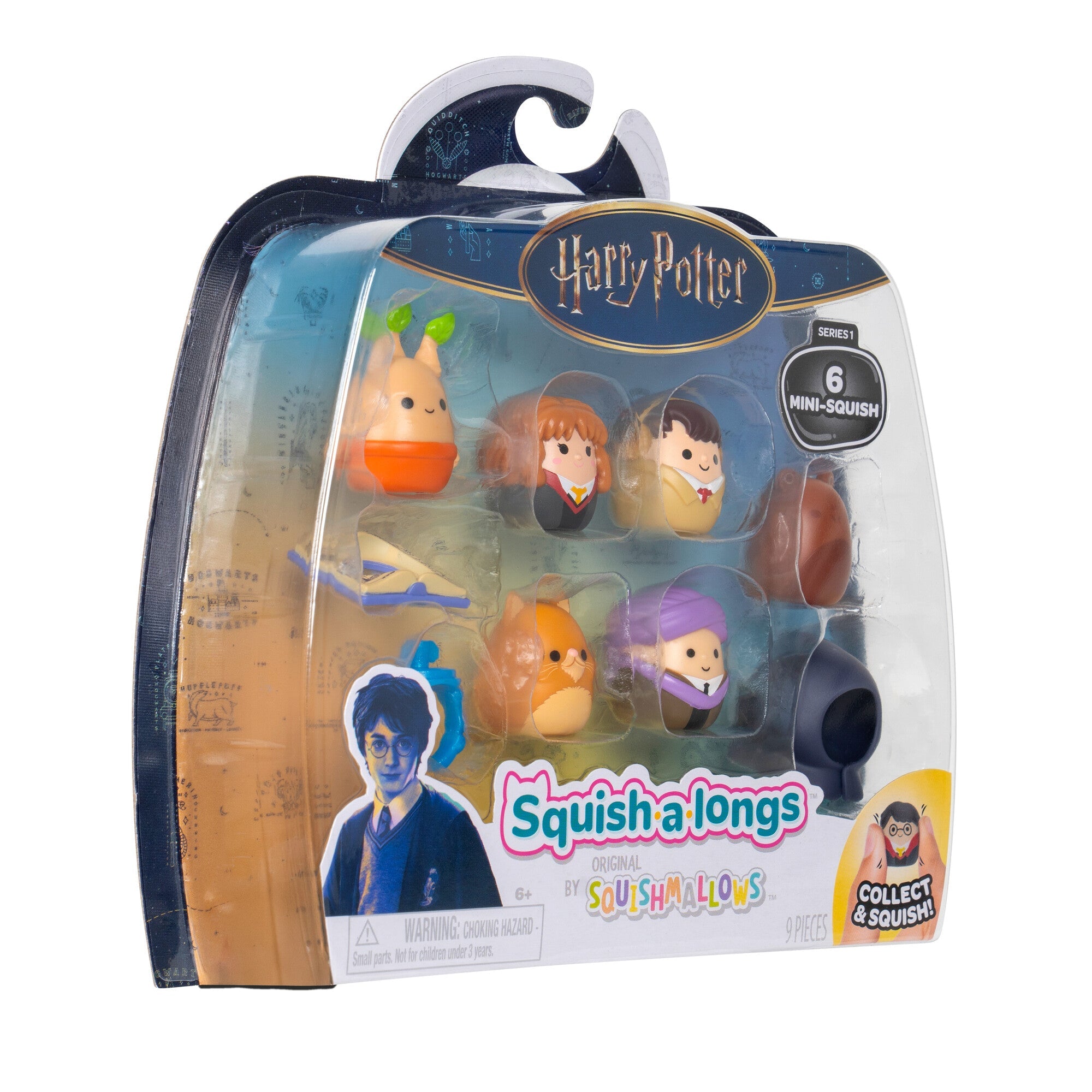 Squish-a-longs “Harry Potter” 6-Pack Style 1 | Jazwares / Squishmallows   Brand