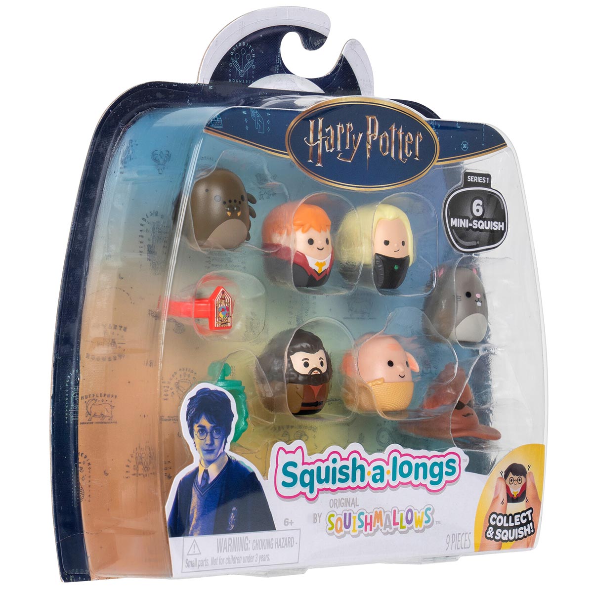 Squish-a-longs “Harry Potter” 6-Pack Style 2 | Jazwares / Squishmallows   Brand