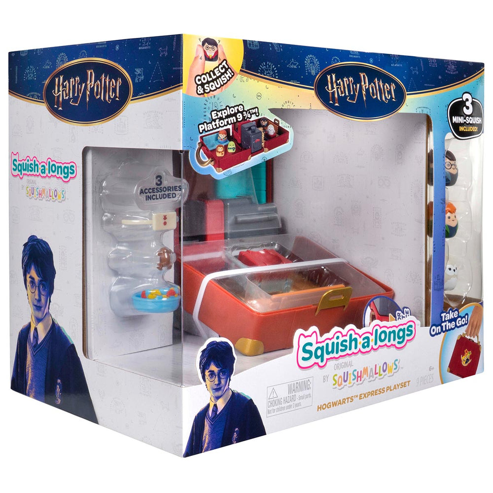 Squish-a-longs “Harry Potter” Hogwarts Express Playset | Jazwares / Squishmallows   Brand