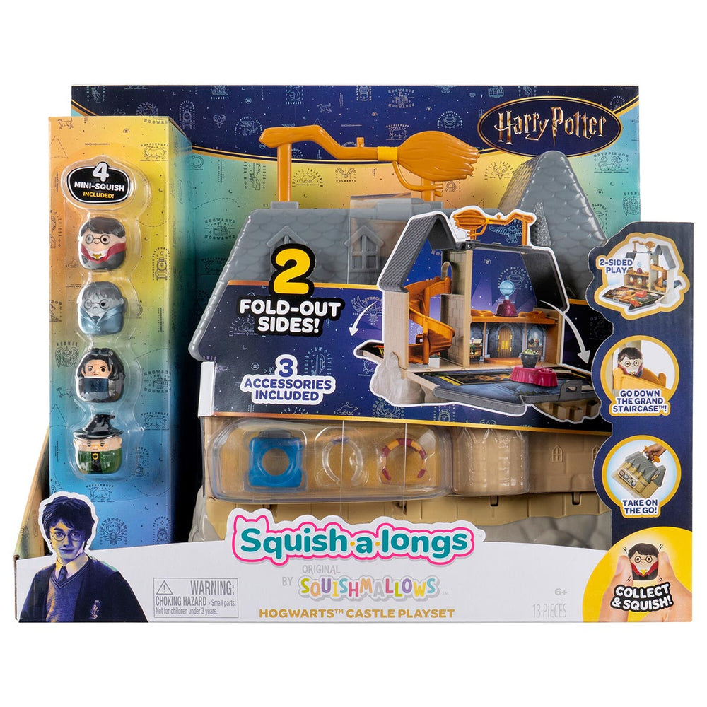 Squish-a-longs “Harry Potter” Hogwarts Castle Playset | Jazwares / Squishmallows   Brand