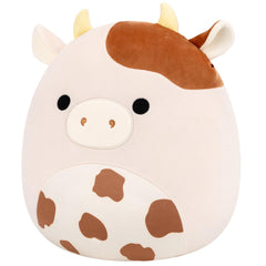 Squishmallows 14" Nightingale the Brown Cow with Spots | Jazwares / Squishmallows   Squad