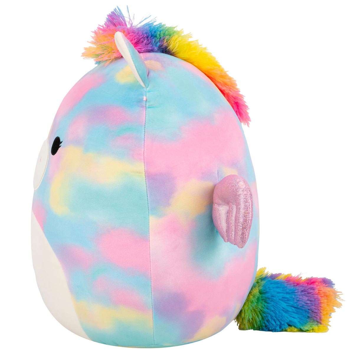 Squishmallows 14" Jaime the Rainbow Tie-Dye Pegasus | Jazwares / Squishmallows   Squad