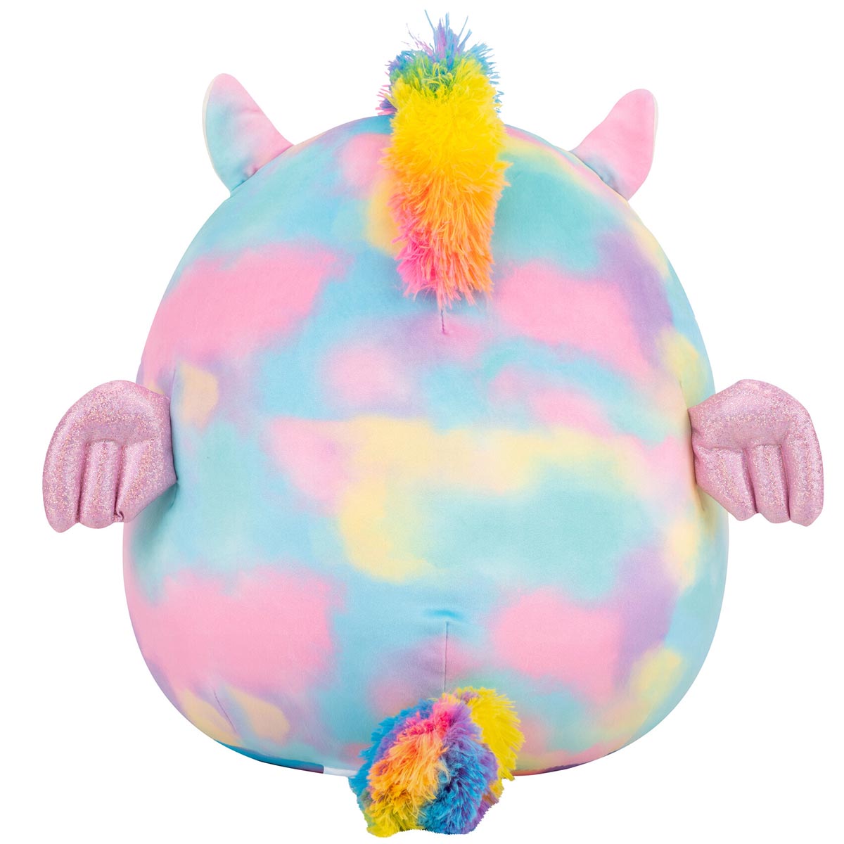 Squishmallows 14" Jaime the Rainbow Tie-Dye Pegasus | Jazwares / Squishmallows   Squad
