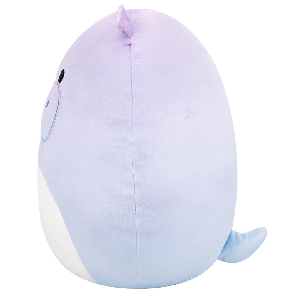 Squishmallows 14" Benedict the Purple Gradient Hippo with Sparkly Ears | Jazwares / Squishmallows   Squad