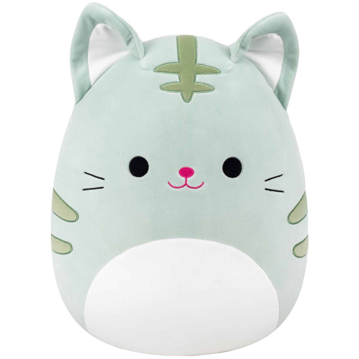 Squishmallows 16" Chase the Green Tabby Cat | Jazwares / Squishmallows   Squad