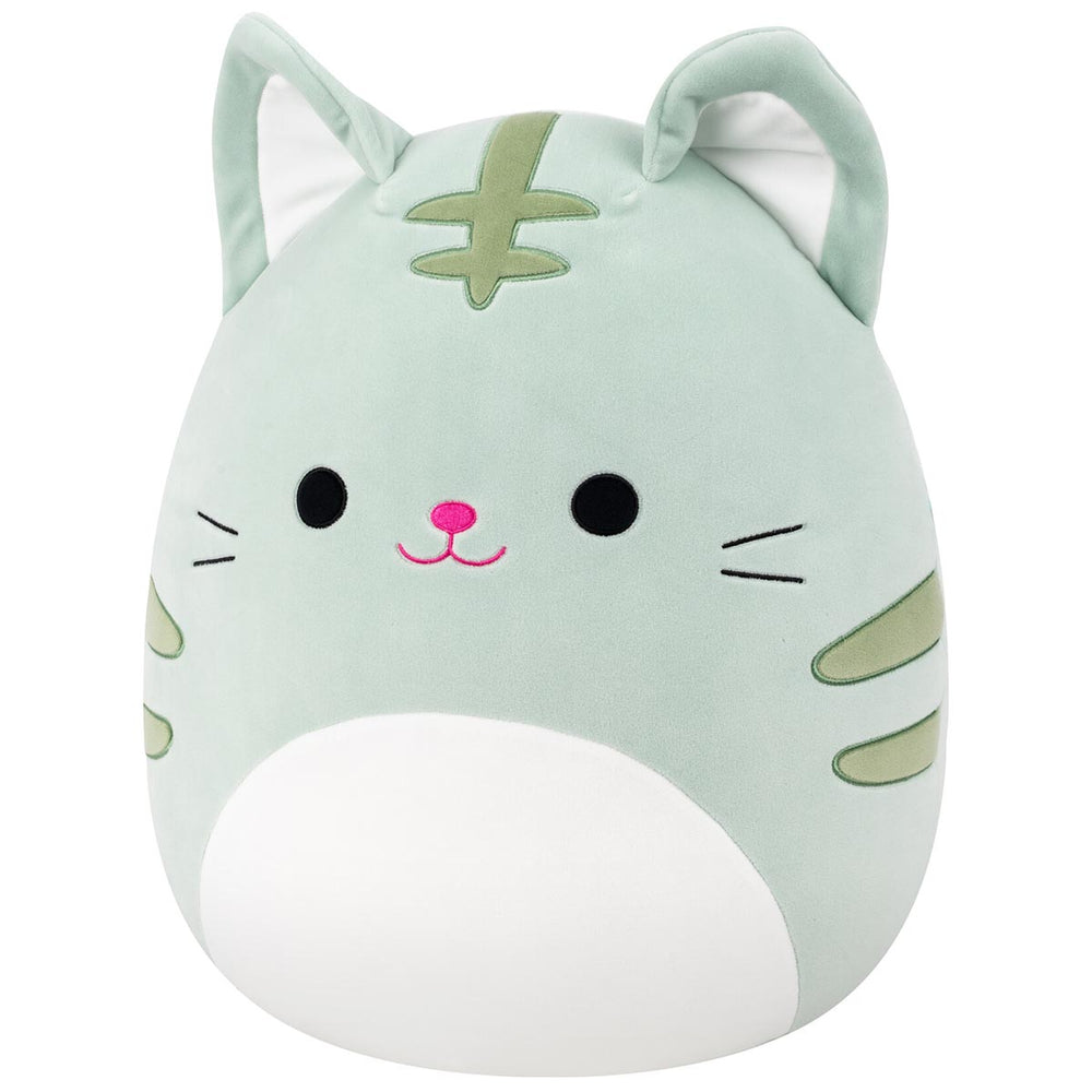 Squishmallows 16" Chase the Green Tabby Cat | Jazwares / Squishmallows   Squad