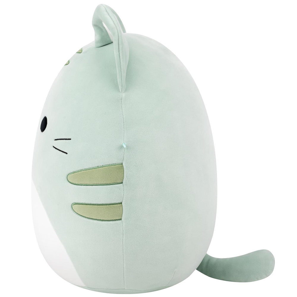 Squishmallows 16" Chase the Green Tabby Cat | Jazwares / Squishmallows   Squad