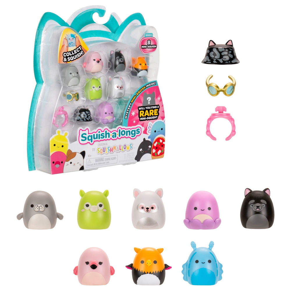 Squish-a-longs Mini-Squish 8-Pack Style 3 | Jazwares / Squishmallows   Brand