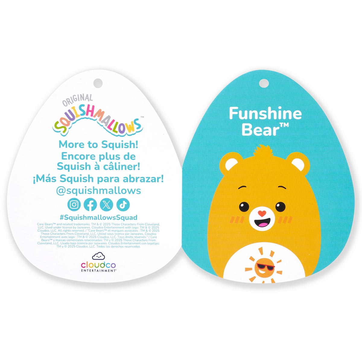 Squishmallows Care Bears Funshine Bear | Jazwares / Squishmallows   Category|  Brand