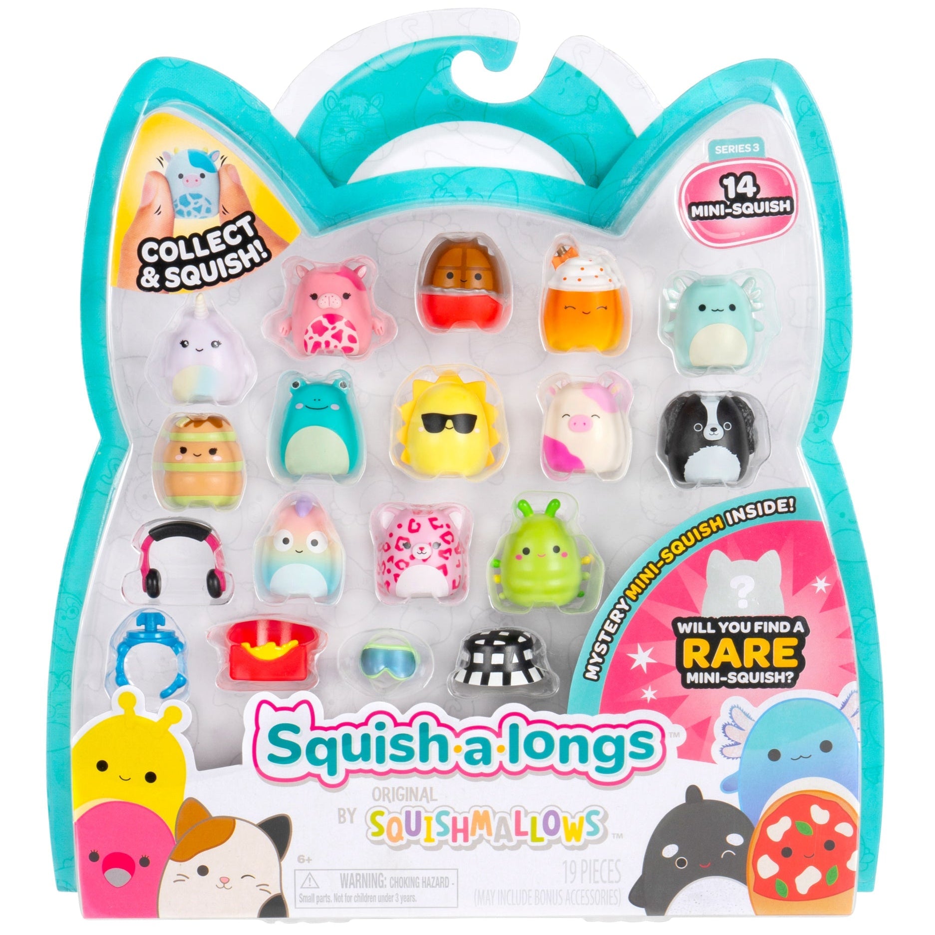 Squish-a-longs Mini-Squish 14-Pack Style 1 | Jazwares / Squishmallows   Brand