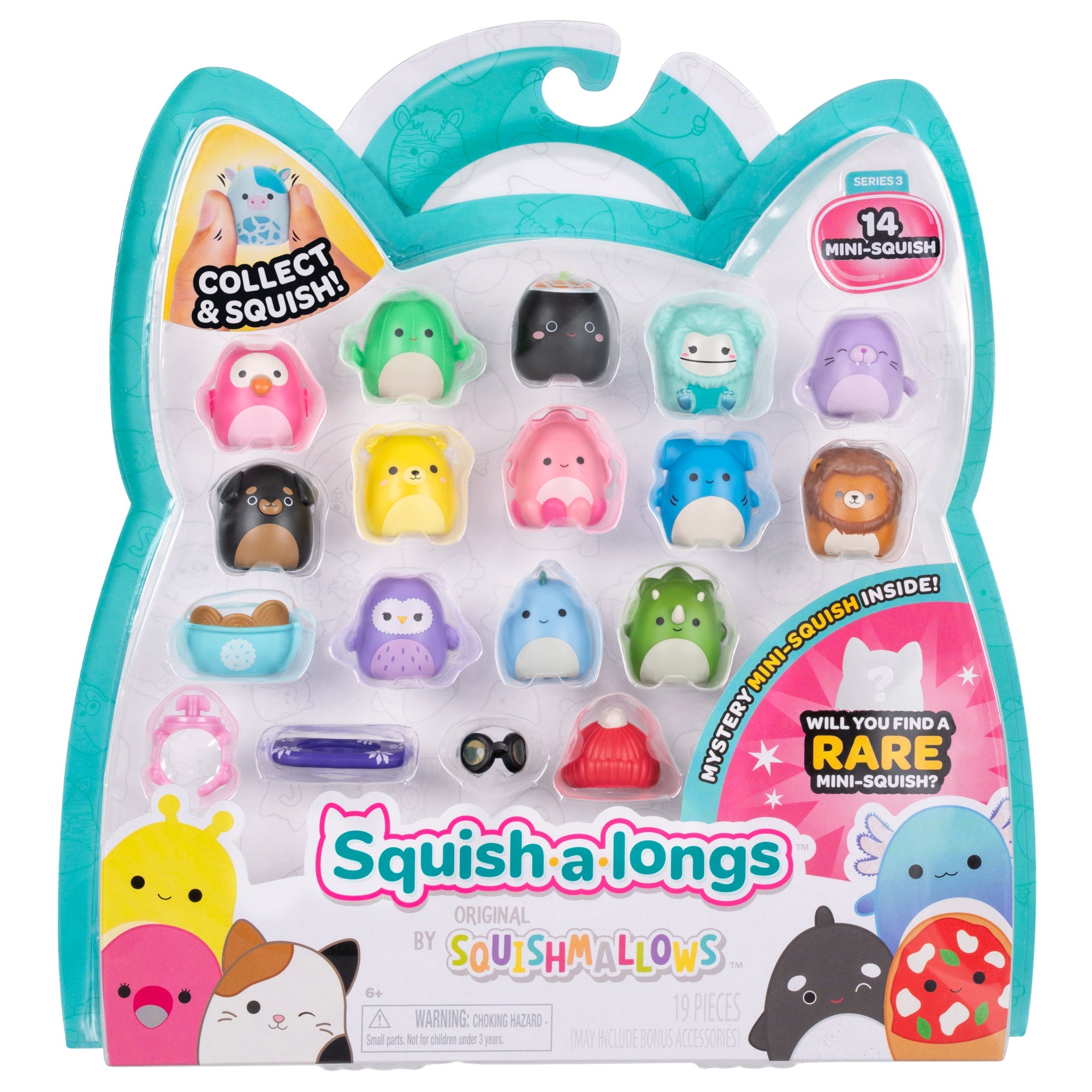 Squish-a-longs Mini-Squish 14-Pack Style 2 | Jazwares / Squishmallows   Brand