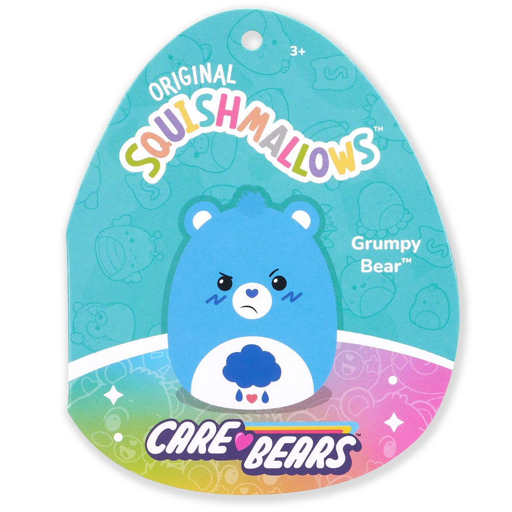 Squishmallows Care Bears 12-Inch Grumpy Bear | Jazwares / Squishmallows   Brand