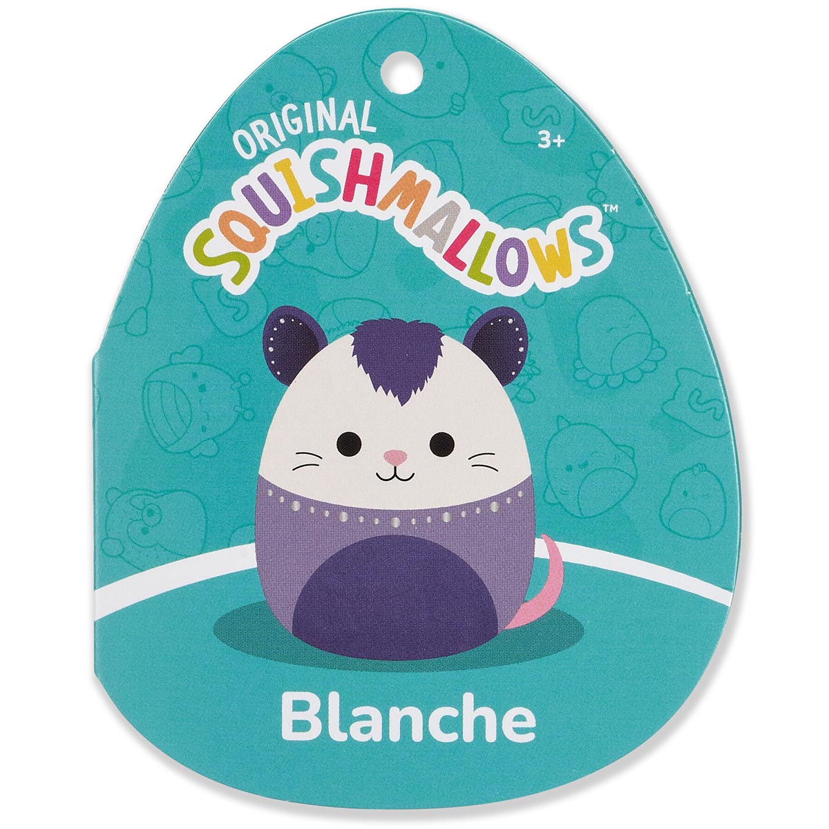 Squishmallows 12" Blanche the Cream and Purple Possum | Jazwares / Squishmallows   Squad