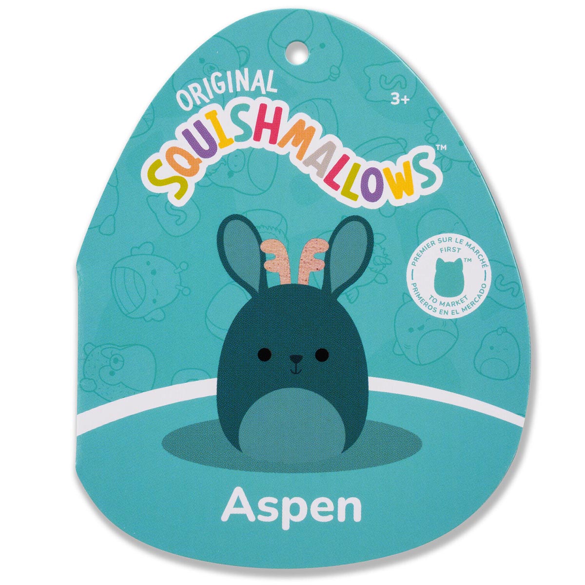 Squishmallows 8" Aspen the Sea Green Jackalope with Iridescent Horns | Jazwares / Squishmallows   Squad