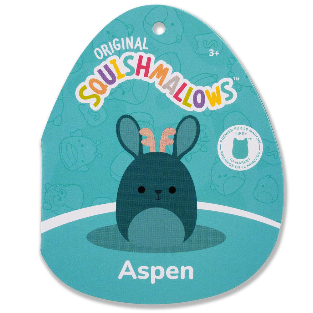 Squishmallows 8" Aspen the Sea Green Jackalope with Iridescent Horns | Jazwares / Squishmallows   Squad