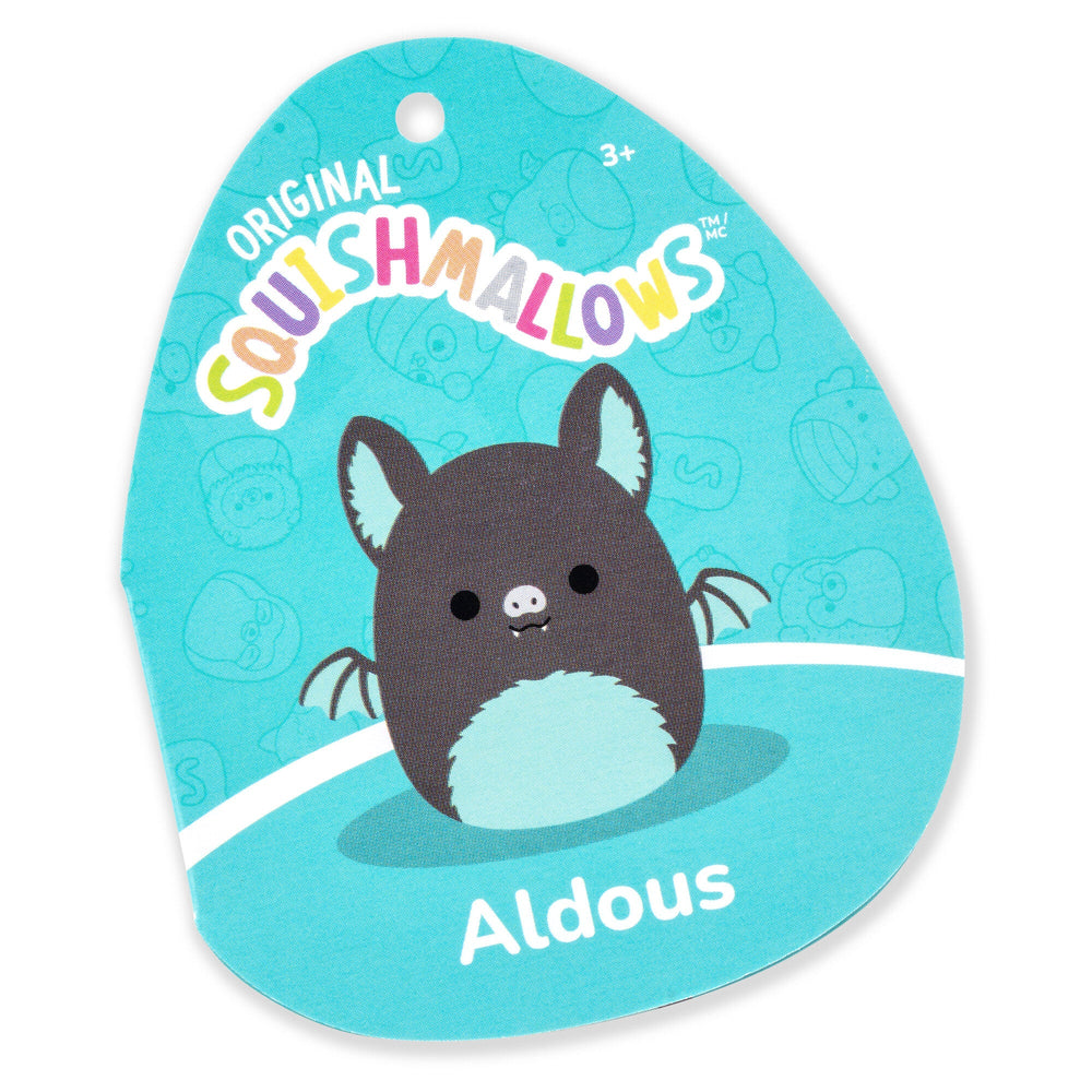 Squishmallows 12" Aldous the Black and Teal Fruit Bat | Jazwares / Squishmallows   Squad