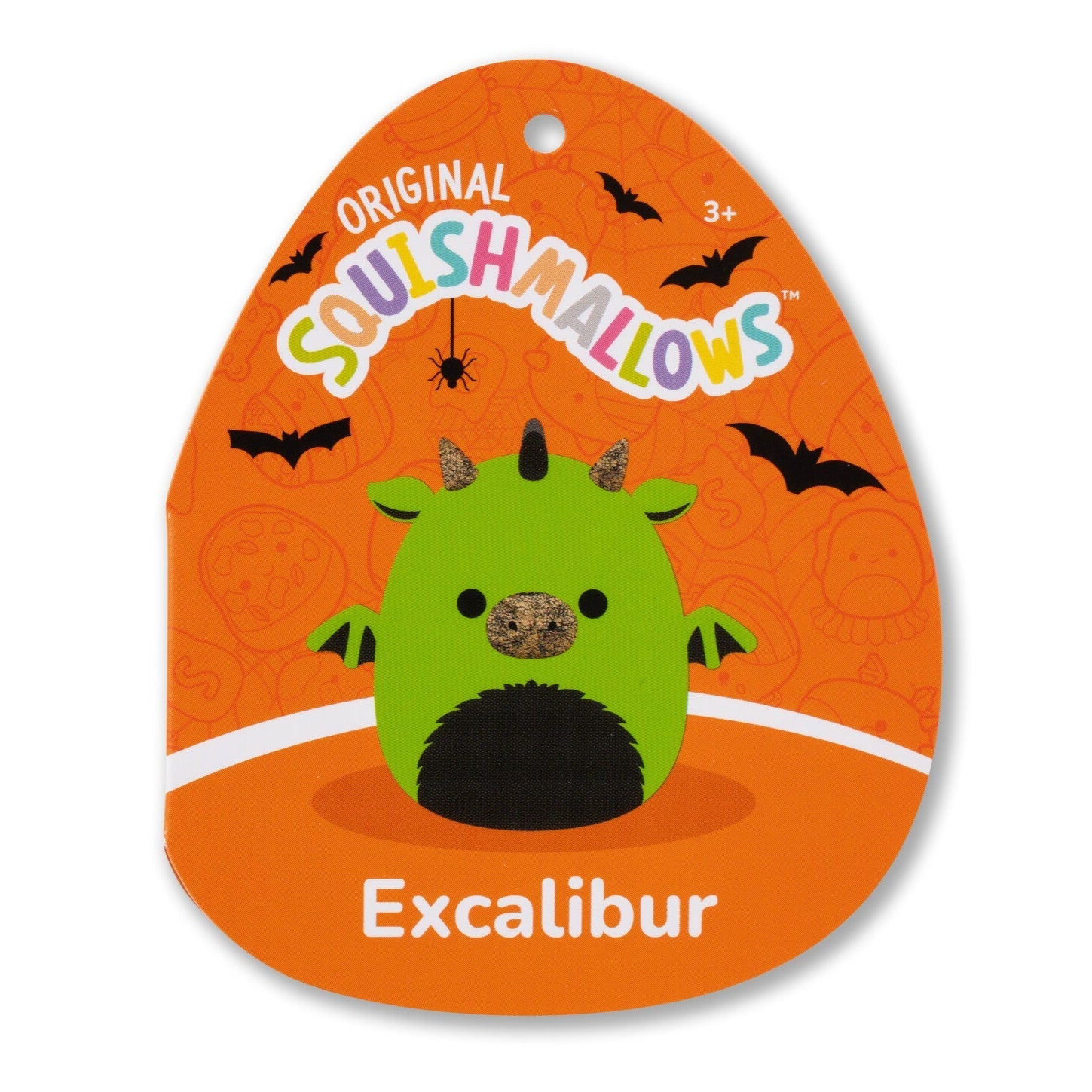 Squishmallows 8-Inch Excalibur the Neon Green Dragon | Jazwares / Squishmallows   Squad