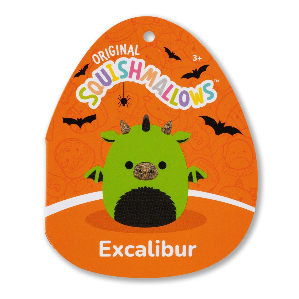 Squishmallows 8-Inch Excalibur the Neon Green Dragon | Jazwares / Squishmallows   Squad