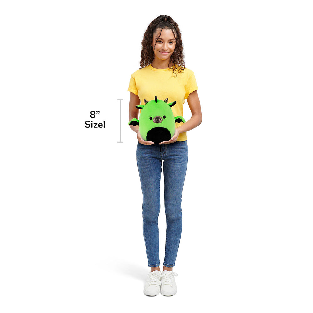 Squishmallows 8-Inch Excalibur the Neon Green Dragon | Jazwares / Squishmallows   Squad