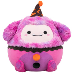 Squishmallows 20" Woxie the Magenta Bigfoot in Clown Costume | Jazwares / Squishmallows   Category|  Squad
