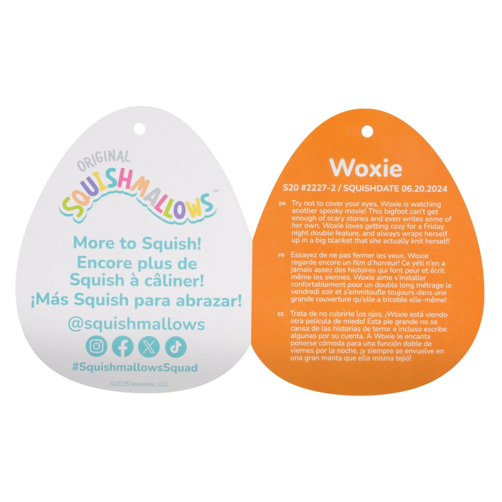 Squishmallows 20" Woxie the Magenta Bigfoot in Clown Costume | Jazwares / Squishmallows   Category|  Squad
