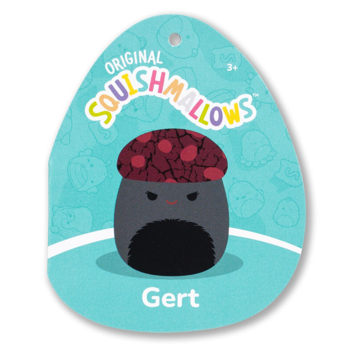 Squishmallows 20-Inch Gert the Maroon and Black Mushroom | Jazwares / Squishmallows   Category|  Squad