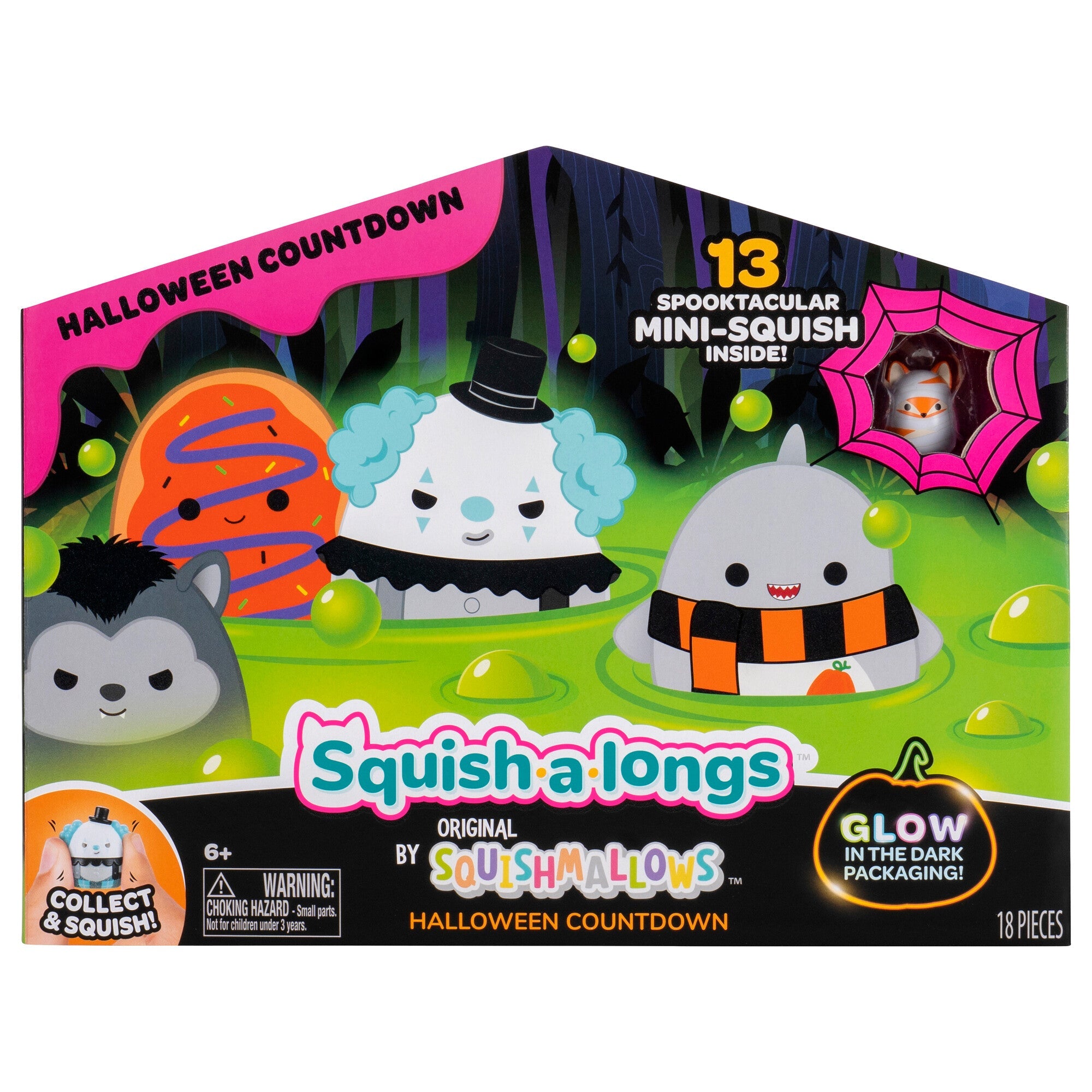 Squish-a-longs Halloween Countdown Calendar | Jazwares / Squishmallows   Brand