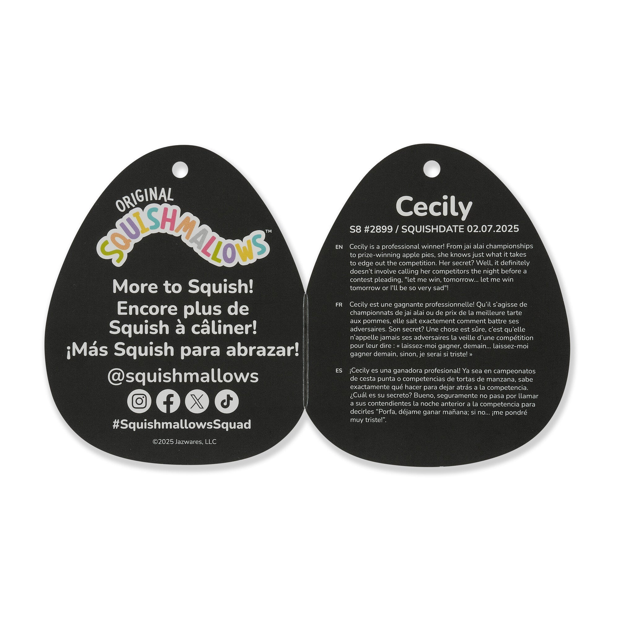 Squishmallows 8" Select Series Cecily the Bigfoot Hot Sauce | Jazwares / Squishmallows   Category