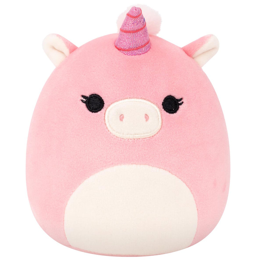 Squishmallows 5" Seraphina the Light Pink Unicorn with Sparkle Horn | Jazwares / Squishmallows   Squad