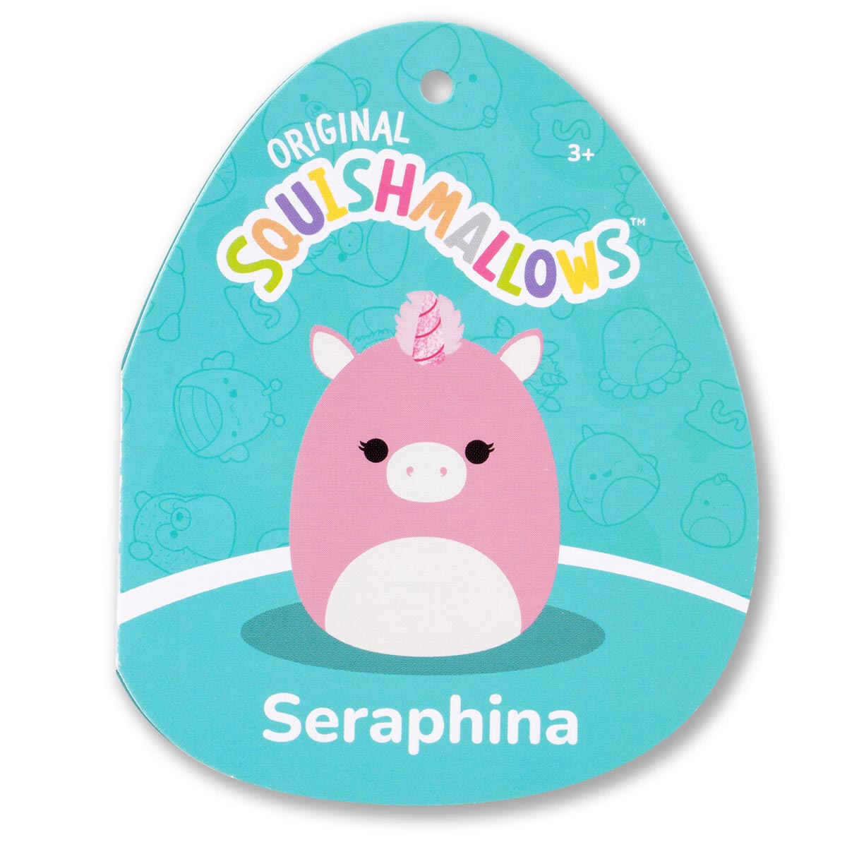 Squishmallows 5" Seraphina the Light Pink Unicorn with Sparkle Horn | Jazwares / Squishmallows   Squad