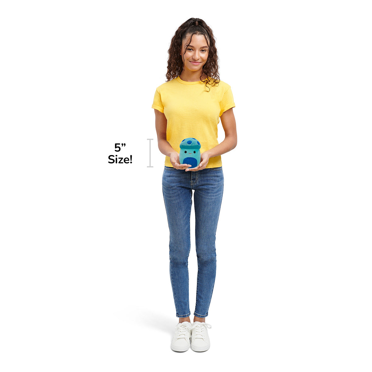 Squishmallows 5" Ankur the Teal Mushroom with Fuzzy Belly | Jazwares / Squishmallows   Category|  Squad