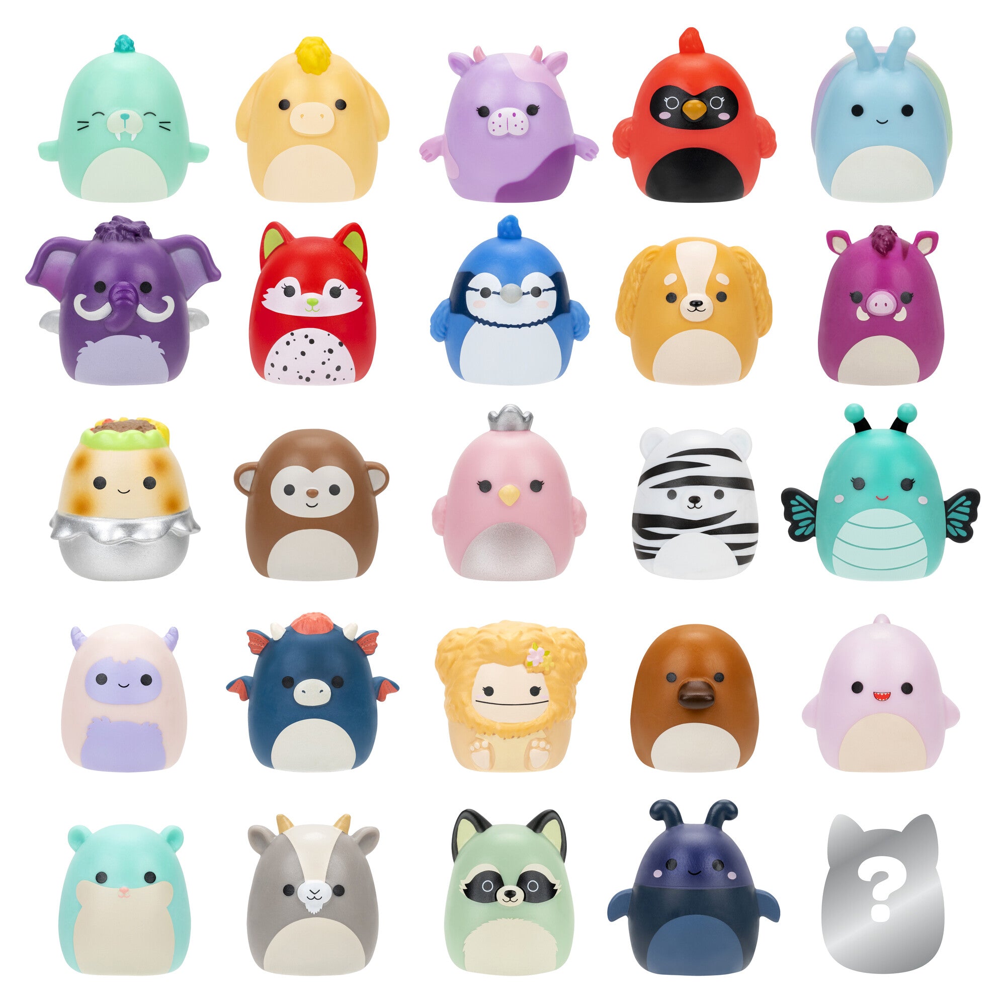 Squish-a-longs Mini-Squish 25-Pack | Jazwares / Squishmallows   Brand