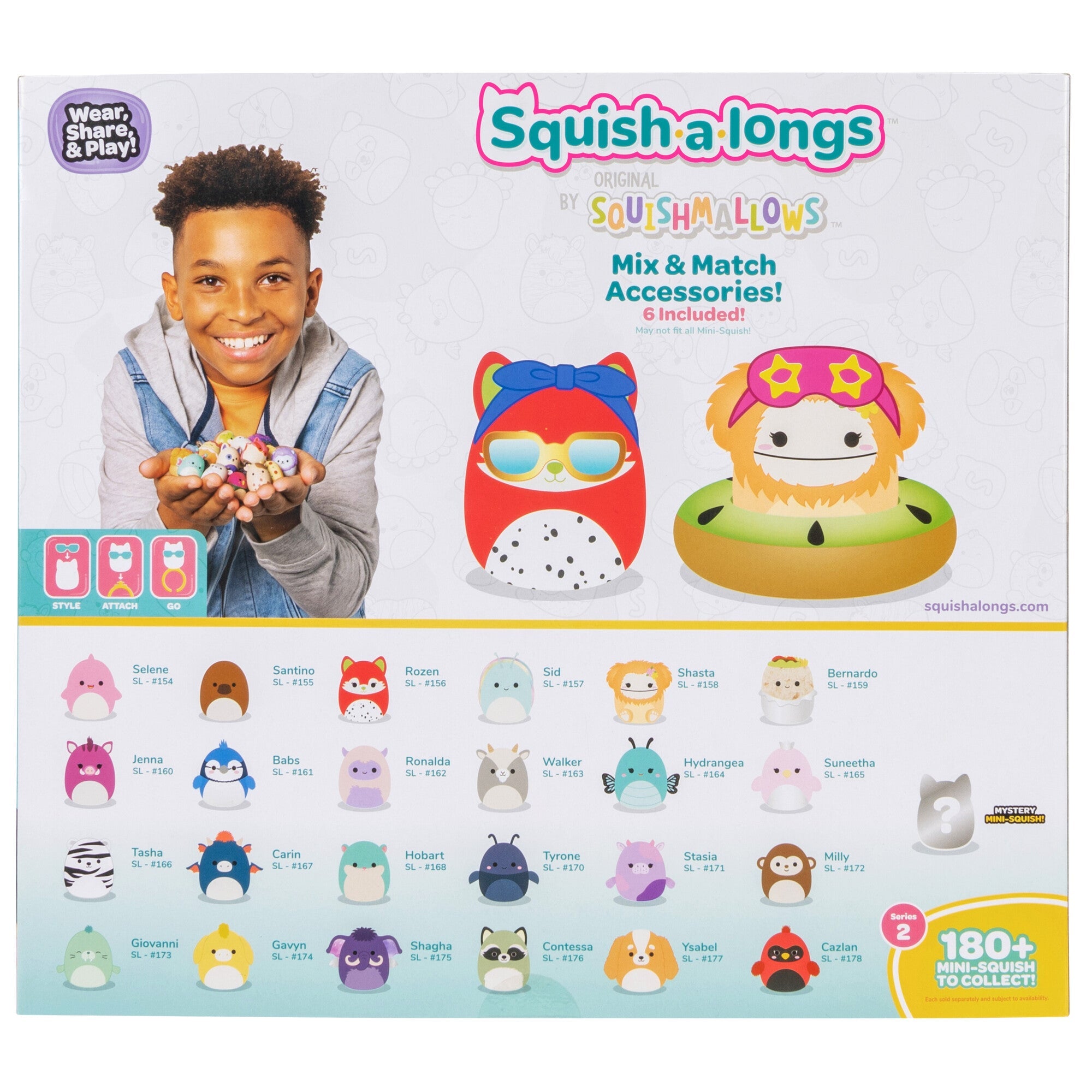 Squish-a-longs Mini-Squish 25-Pack | Jazwares / Squishmallows   Brand