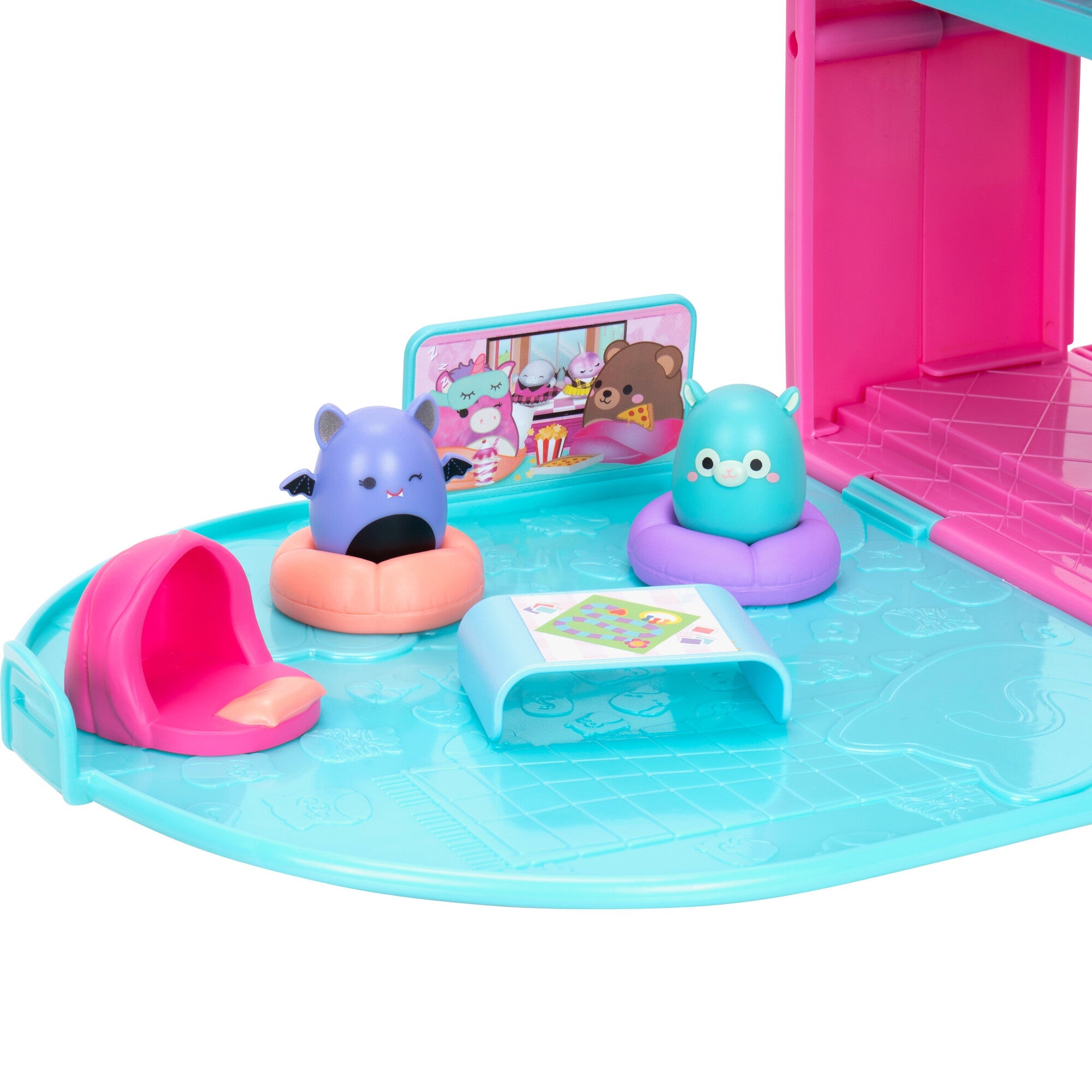 Squish-a-longs Party Pack On-the-Go Playset | Jazwares / Squishmallows   Brand