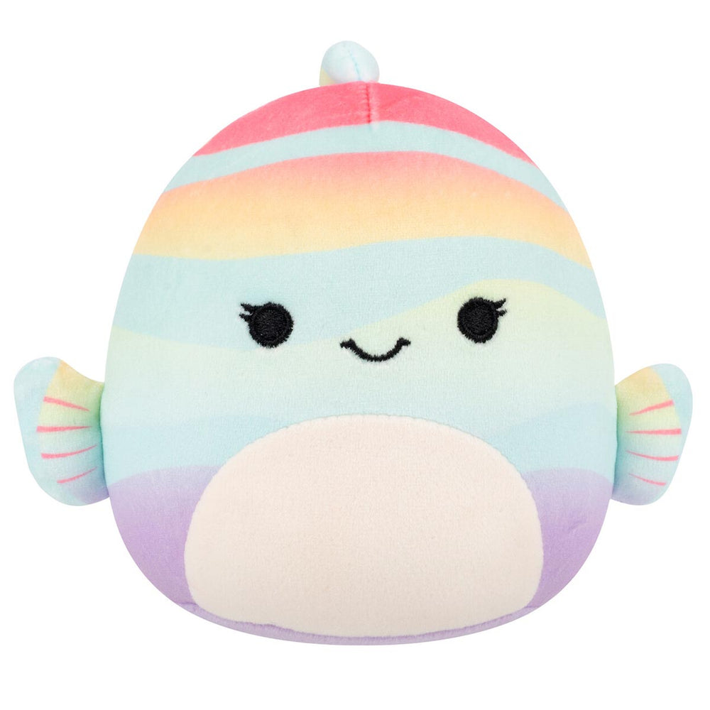 Squishmallows 5" Canda the Rainbow Striped Fish | Jazwares / Squishmallows   Squad