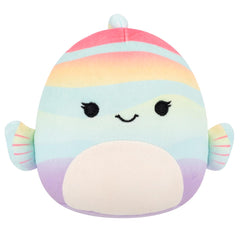 Squishmallows 5" Canda the Rainbow Striped Fish | Jazwares / Squishmallows   Squad