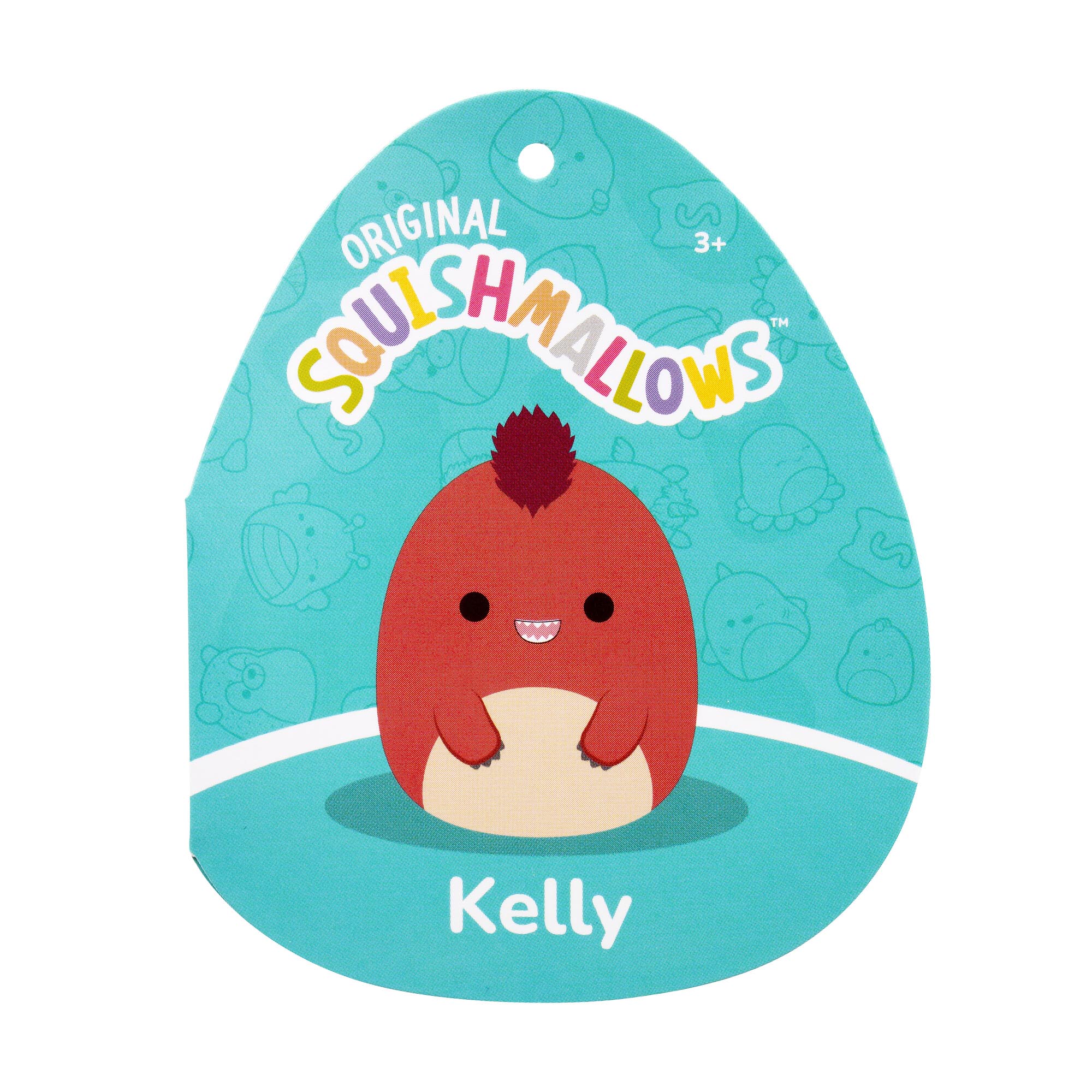 Squishmallows 8" Kelly the Red Velociraptor | Jazwares / Squishmallows   Squad
