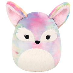 Squishmallows 8" Paulette the Rainbow Tie-Dye Fennec Fox | Jazwares / Squishmallows   Squad