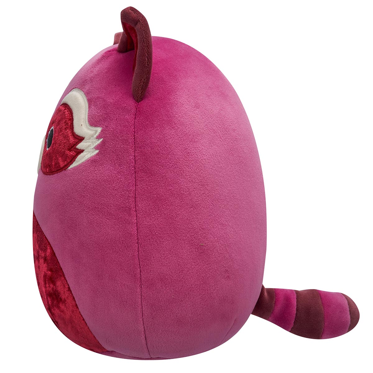 Squishmallows 8" Olivieri the Maroon Raccoon with Velvet Accents | Jazwares / Squishmallows   Squad