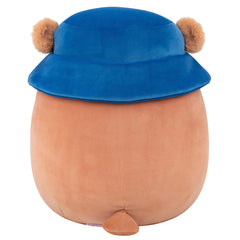 Squishmallows 12" Stokely the Brown Kodiak Bear with Bucket Hat | Jazwares / Squishmallows   Squad