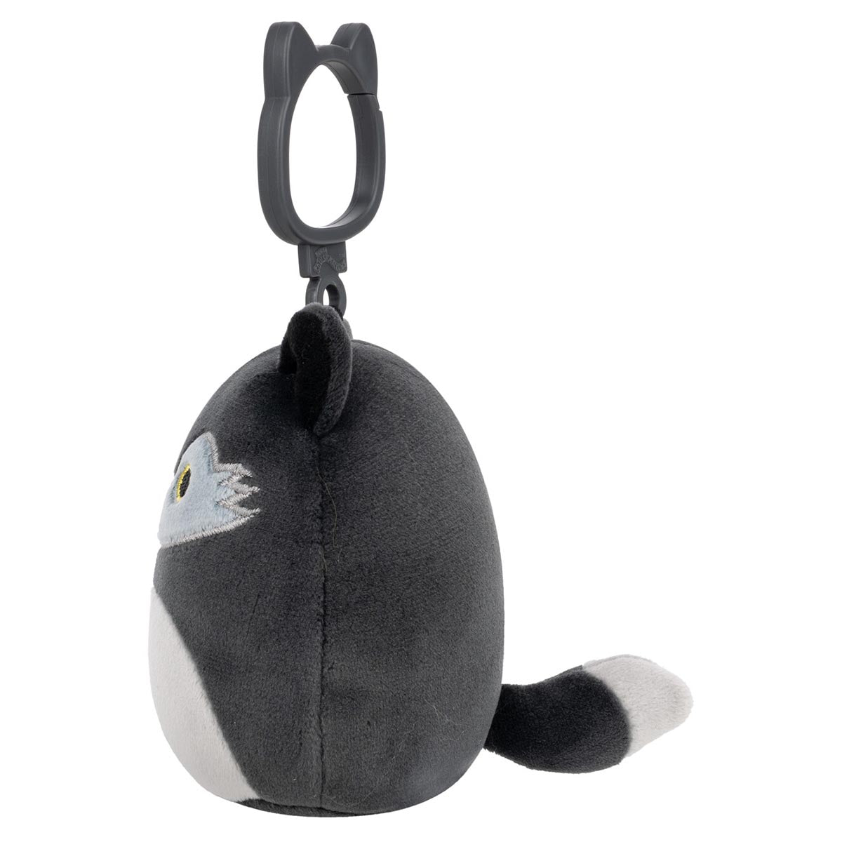 Squishmallows 3.5" Dmitri the Dark Grey Wolf Clip | Jazwares / Squishmallows   Category|  Squad